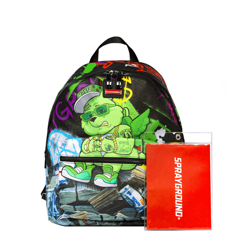 Sprayground Money Gummy Bear Stacks Urban School Book Bag Backpack 910B1658 Bags & Backpacks