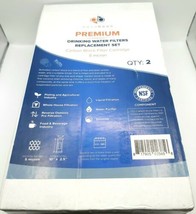 2 pack Aquaboon Carbon Block Filter Cartridge Whole House 5 Micron 10x2.5" - $22.64