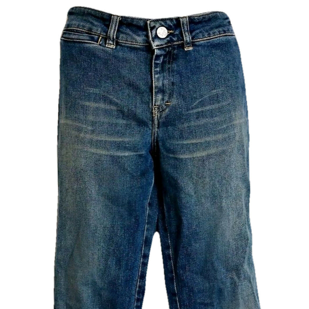 calvin klein denim capris