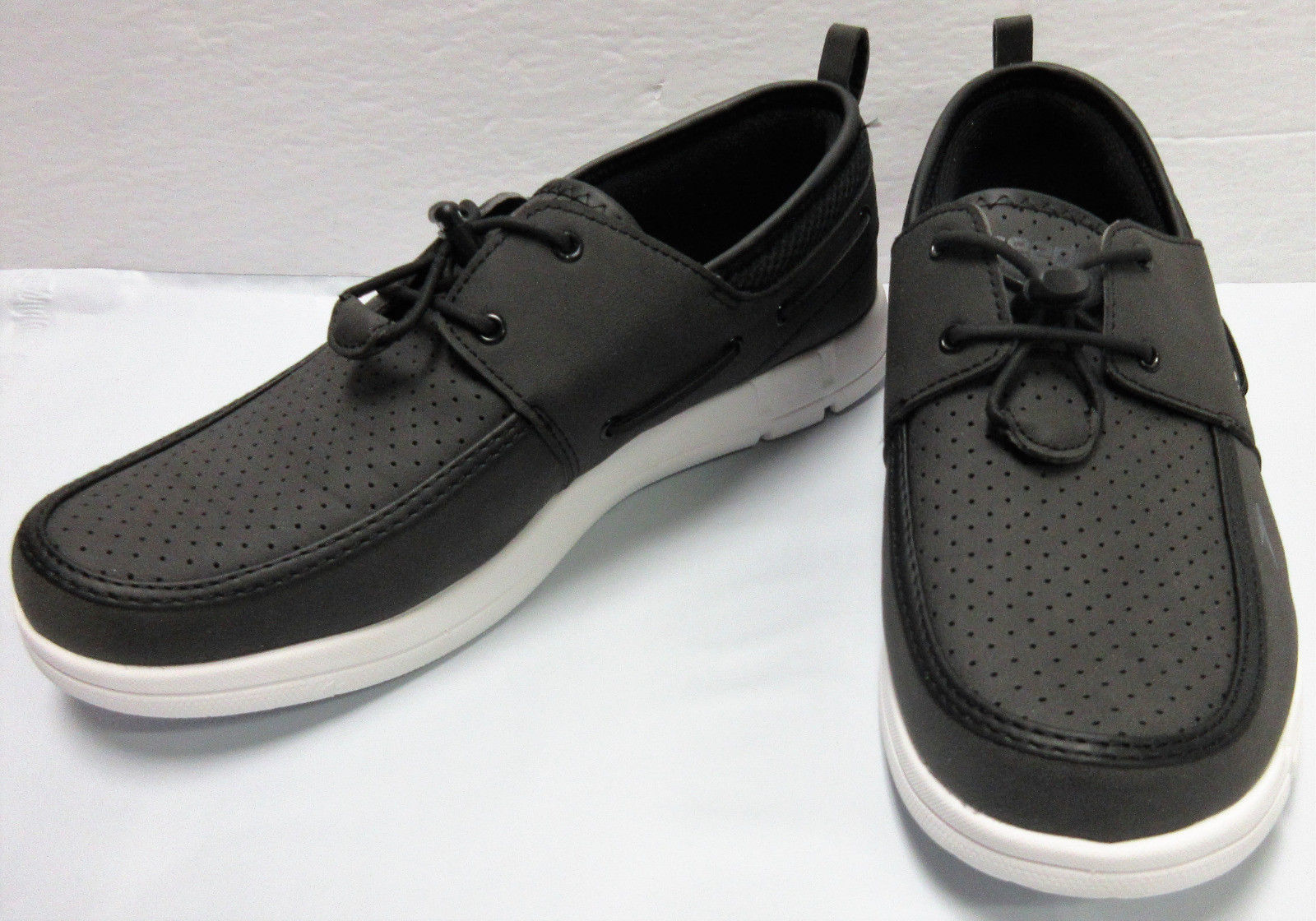 Speedo Men's Water Port Boat Dock Shoes Size 9 Black Athletic