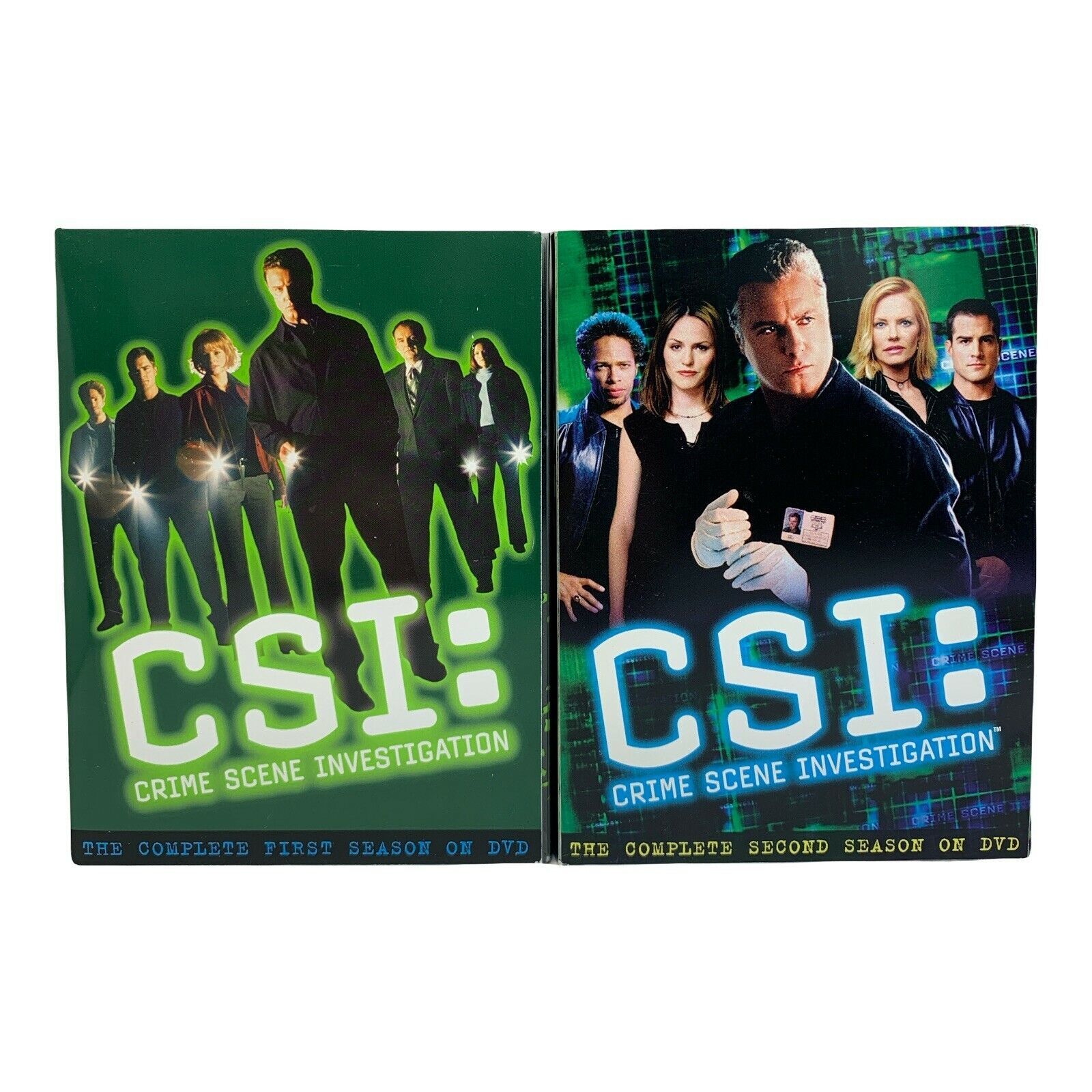 CSI Crime Scene Investigation DVD Set Complete Season 1-2 Seasons TV ...