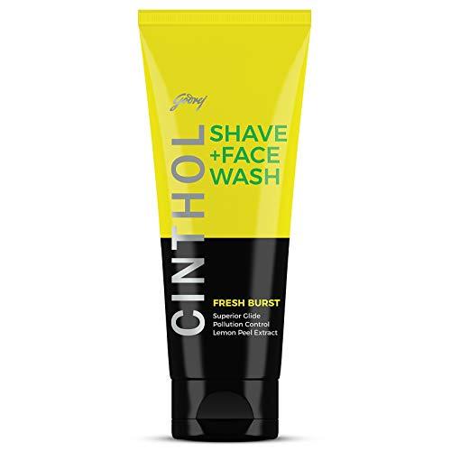 Cinthol Fresh Burst Shaving + Face Wash, 50g