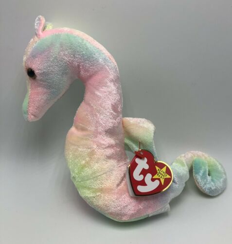 Ty Beanie Babies Neon The Seahorse 1999 - Retired