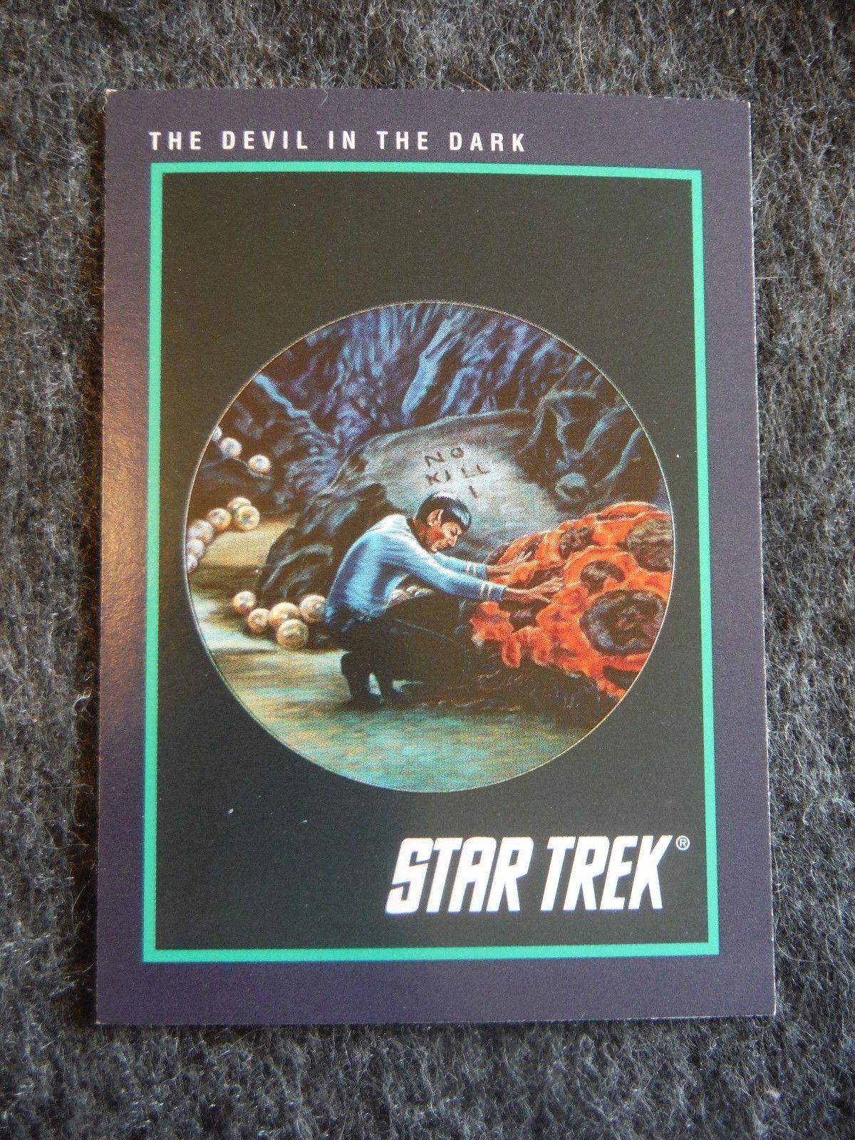 star trek 1991 25th anniversary cards