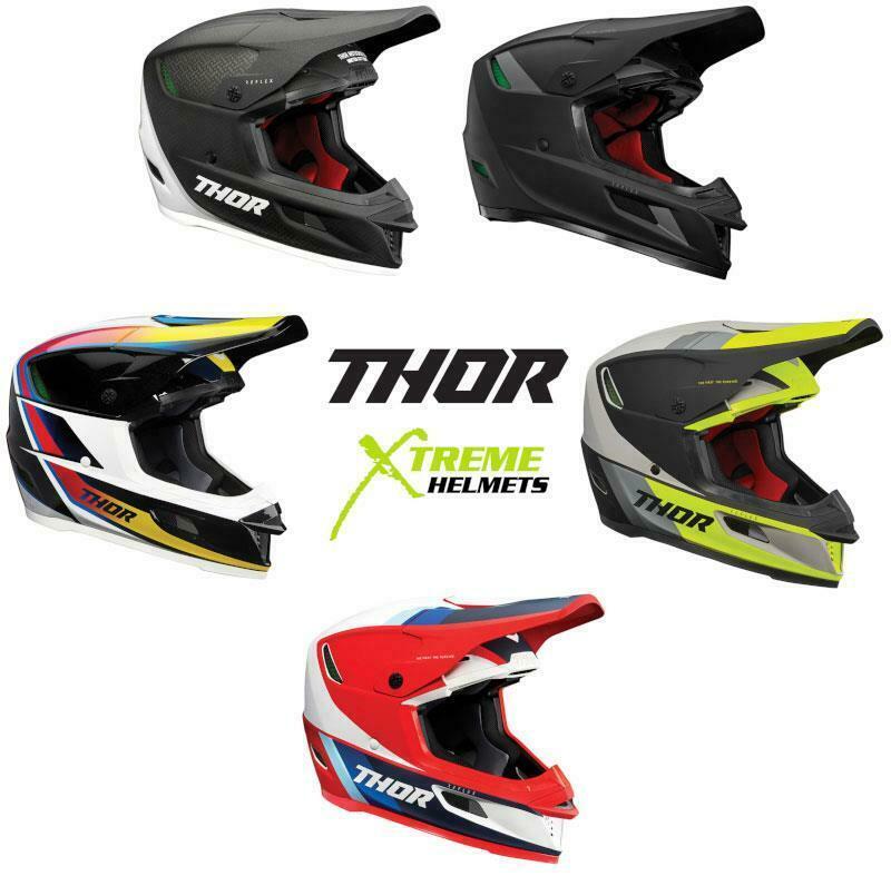 Thor Reflex Helmet MIPS Moisture Wicking Dirt Bike Motocross MX ECE DOT XS-2XL