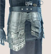 Medieval Gothic Dark Drake Steel Tasset Belt Upper Leg Protector Armor Larp