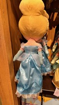 Disney Parks Cinderella Big Eye Plush Doll NEW image 2