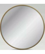 Project 62™ ~ 18&quot; Round ~ Decorative Wall Mirror ~ Metal ~ Brass Color F... - $40.00