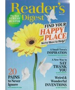 Reader&#39;s Digest June 2020 Find Your Happy Place;Pains to Never Ignore;In... - $5.99