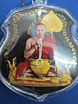 Vintage &amp; Antique Thai Amulet Locket 9 Yod LP Naen Kampiro - $87.00