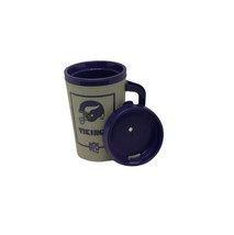 Vintage Minnesota Vikings NFL 7-11 Insulated Mug Cup Tumbler Aladdin Lid - $19.99