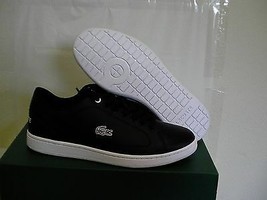 Lacoste men shoes casual nistos cre spm syn new with box - $84.85