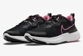 Nike React Miler 2 Women&#39;s Running Shoes Size 8.5 Black, Pink,White CW71... - $100.00