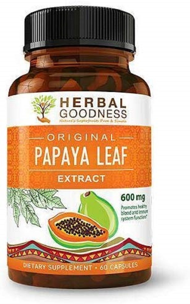 Papaya Leaf Extract - SuperFruit Natural Blood Platelet Boost, Bone Marrow