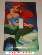 Princess Ariel Light Switch Power Duplex Outlet Wall Cover Plate Home decor image 2