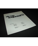 1994 DROP SQUAD Movie Press Kit Production Notes Pressbook David Johnson - $14.49