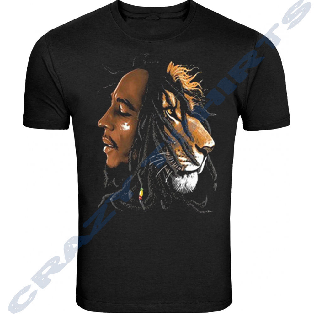 Bob Marley Kingston Jamaica RASTA TEE Zion Rootswear Licensed T-Shirt Adult