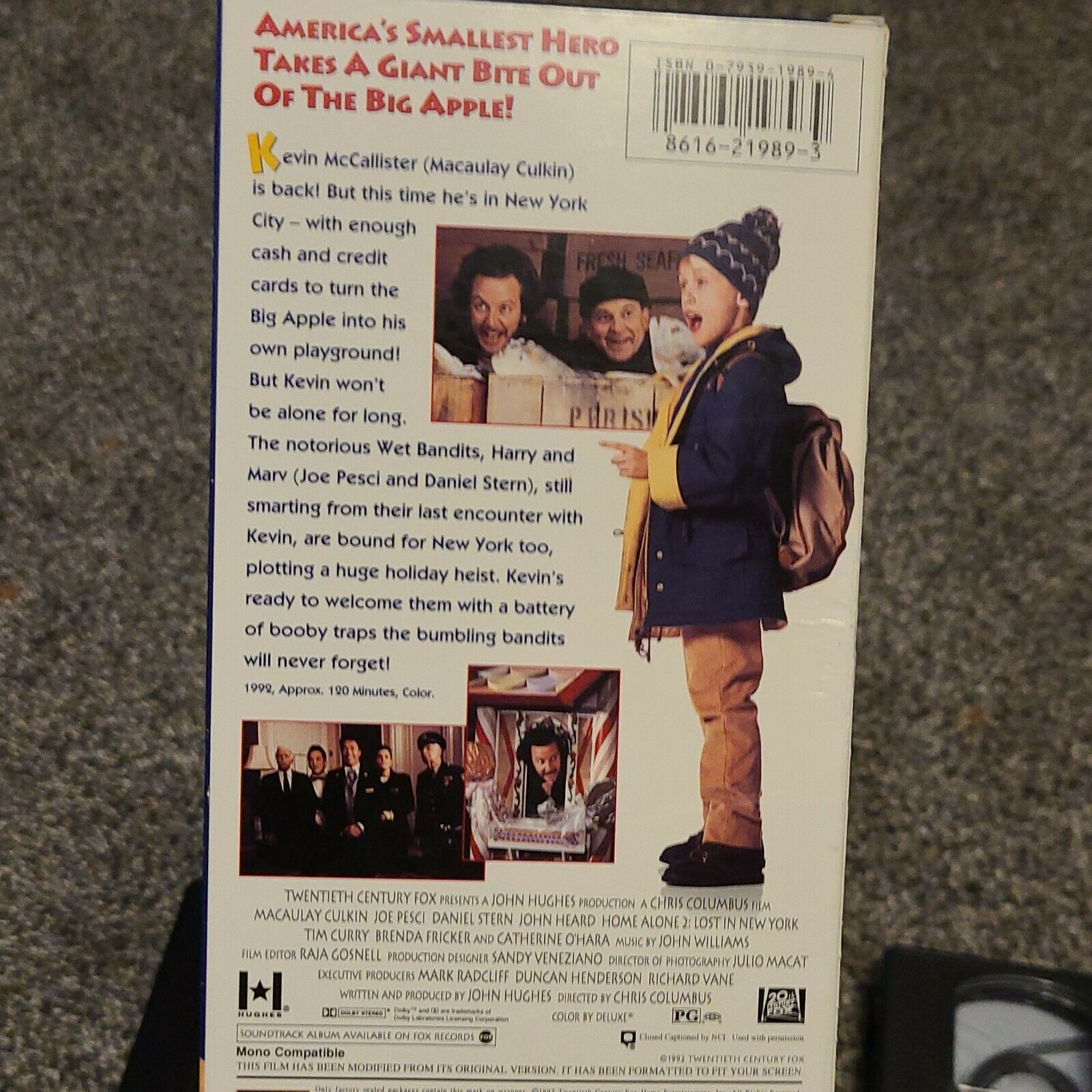 Home Alone 1 And Home Alone 2 Lost in New York VHS Christmas VHS Movies