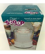 NEW Demi Scoop Factory Automatic Ice Cream Maker 1.5 Quart - £36.47 GBP
