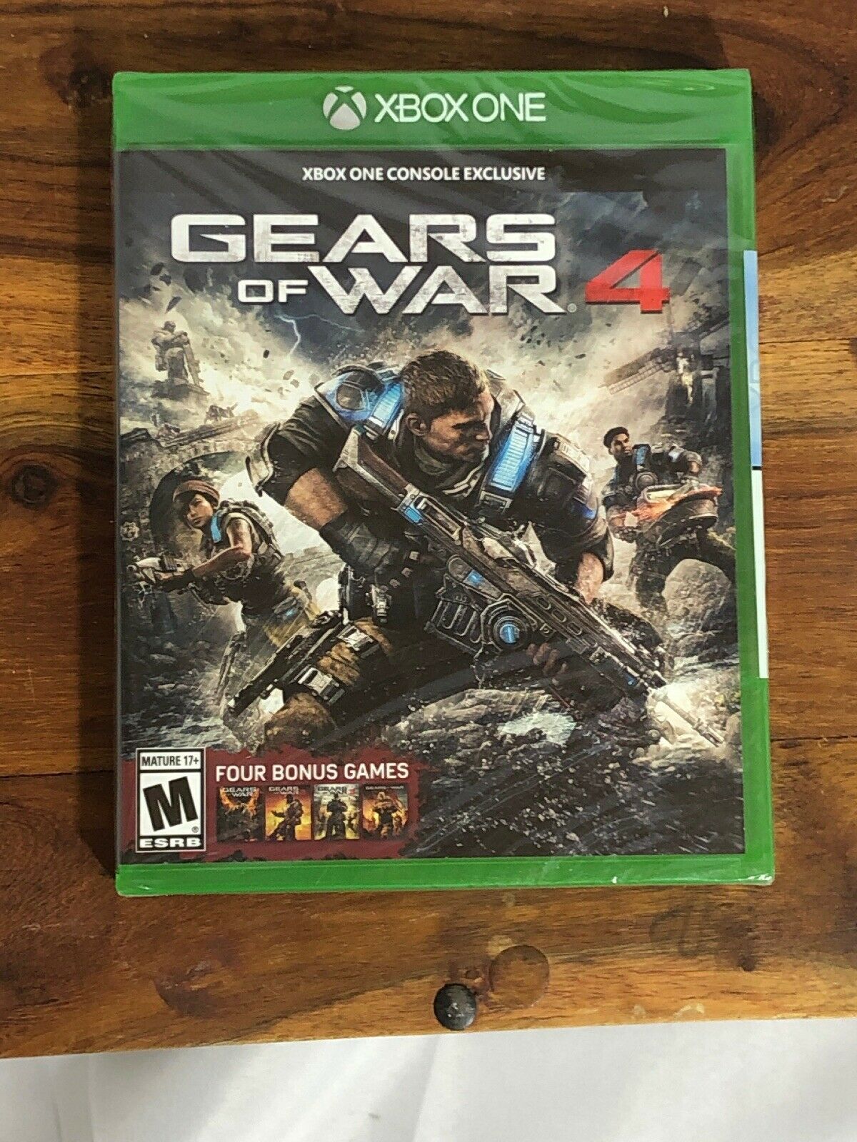 Gears Of War 4 Xbox One Console Exclusive W/ 4 Bonus Games *GREAT 4