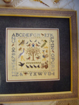 The Drawn Thread For the Birds Cross Stitch Kit, Pattern, Linen,Charms and Floss image 2