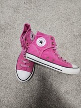 Converse - Hi Easy-On Slip On Pink Sneakers - Youth 3, Women 5.5 643850F - $29.70