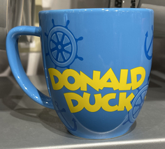 Disney Parks Donald Duck Face Large Ceramic Mug NEW image 5