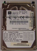 Toshiba MK1517GAP HDD2157 15GB 2.5" IDE 44pin 9.5mm Drive Tested Our Drives Work - $24.45