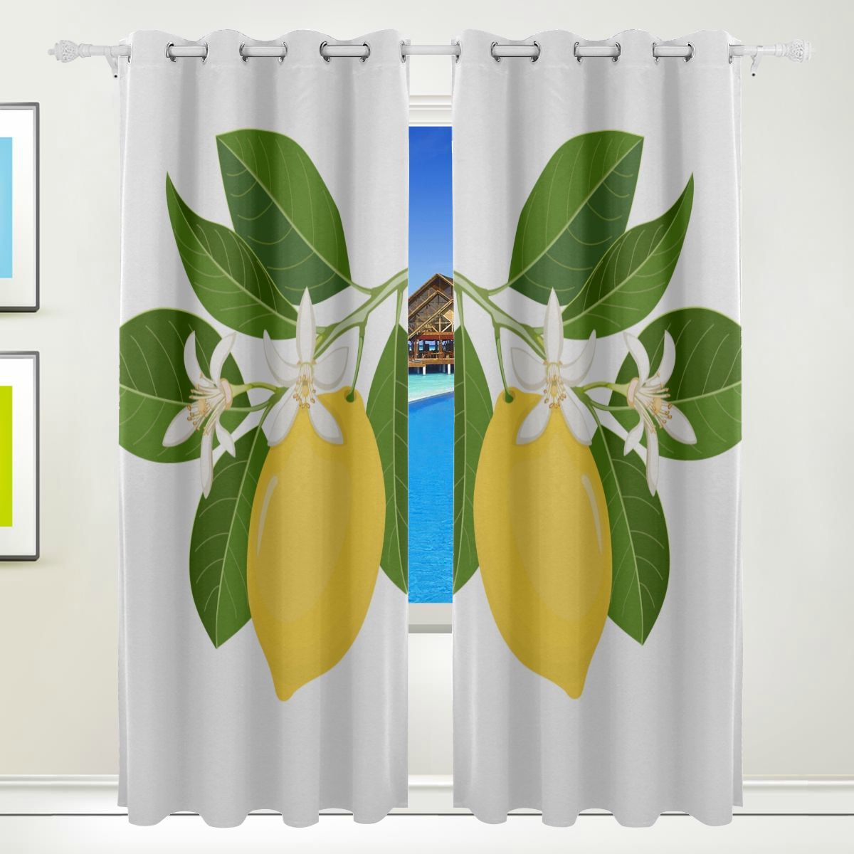 fruit print window valance fruit print window valance
