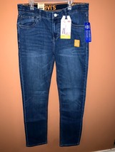 NWT Levi’s 510 Boys Skinny Jeans Stretch w/Adjustable Waist Pockets Blue 20 Reg - $27.99