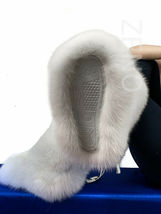 Double-Sided Arctic Fox Fur Boots For Outdoor Eskimo Fur Boots Arctic Boots image 3