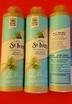 3 Pack St Ives Sea Salt And Pacific Kelp Exfoliating Body Wash 22 Oz Each - $39.60