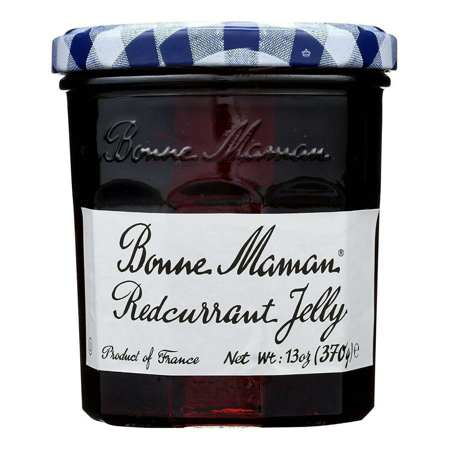 Bonne Maman Red Currant Jelly, 13Ounce Glass (Pack of 3) Jams