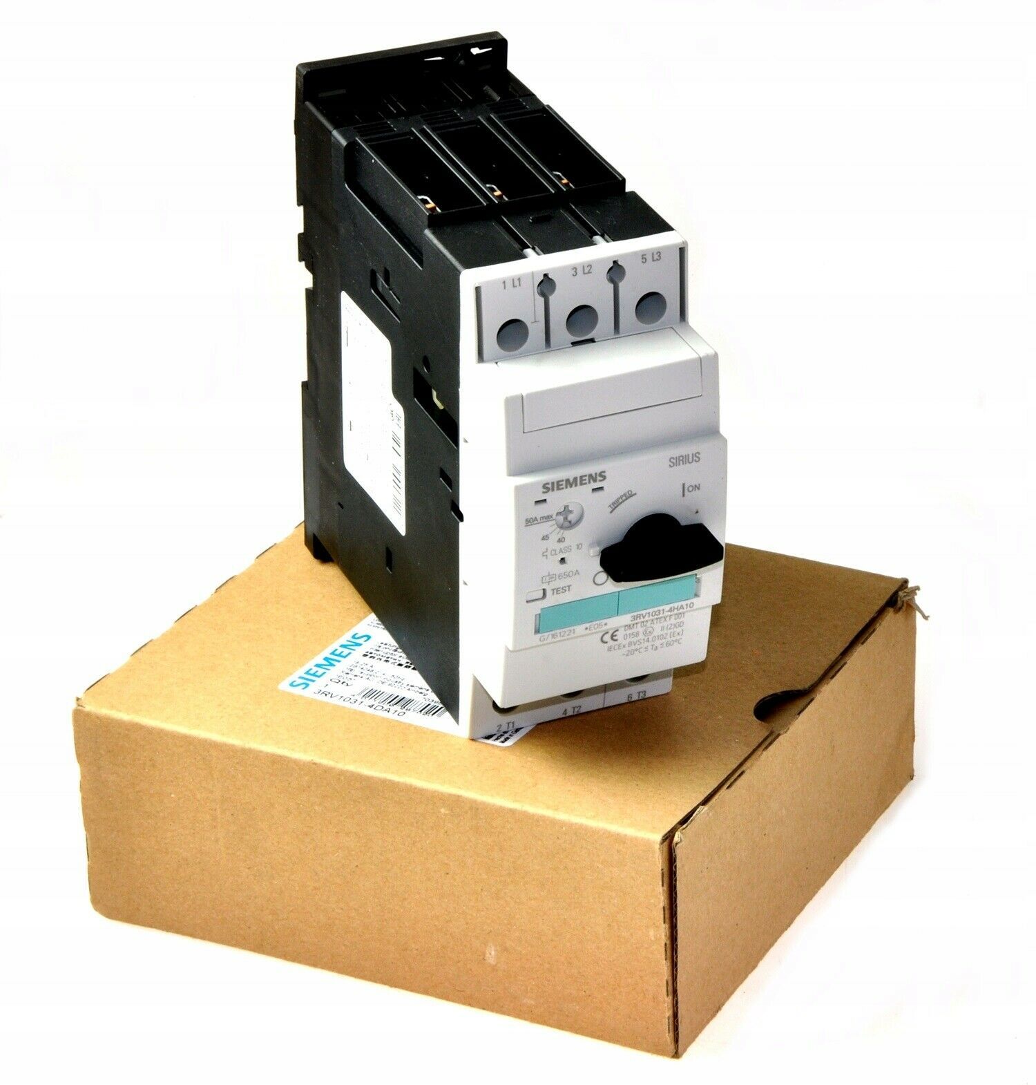 Motor thermal switch 3RV10314DA10 4050A / 0302 Limit Switches