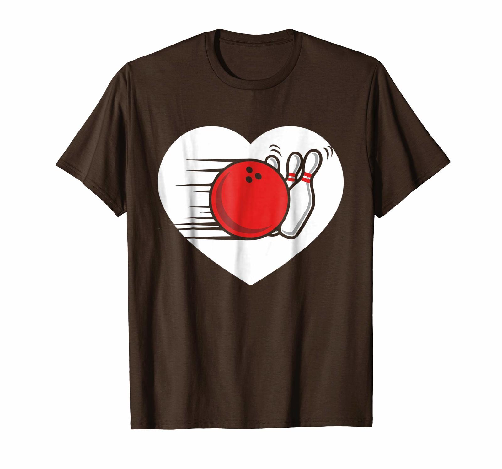Funny Tee Bowling T Shirt Funny Love Bowling TShirt Gift Men TShirts