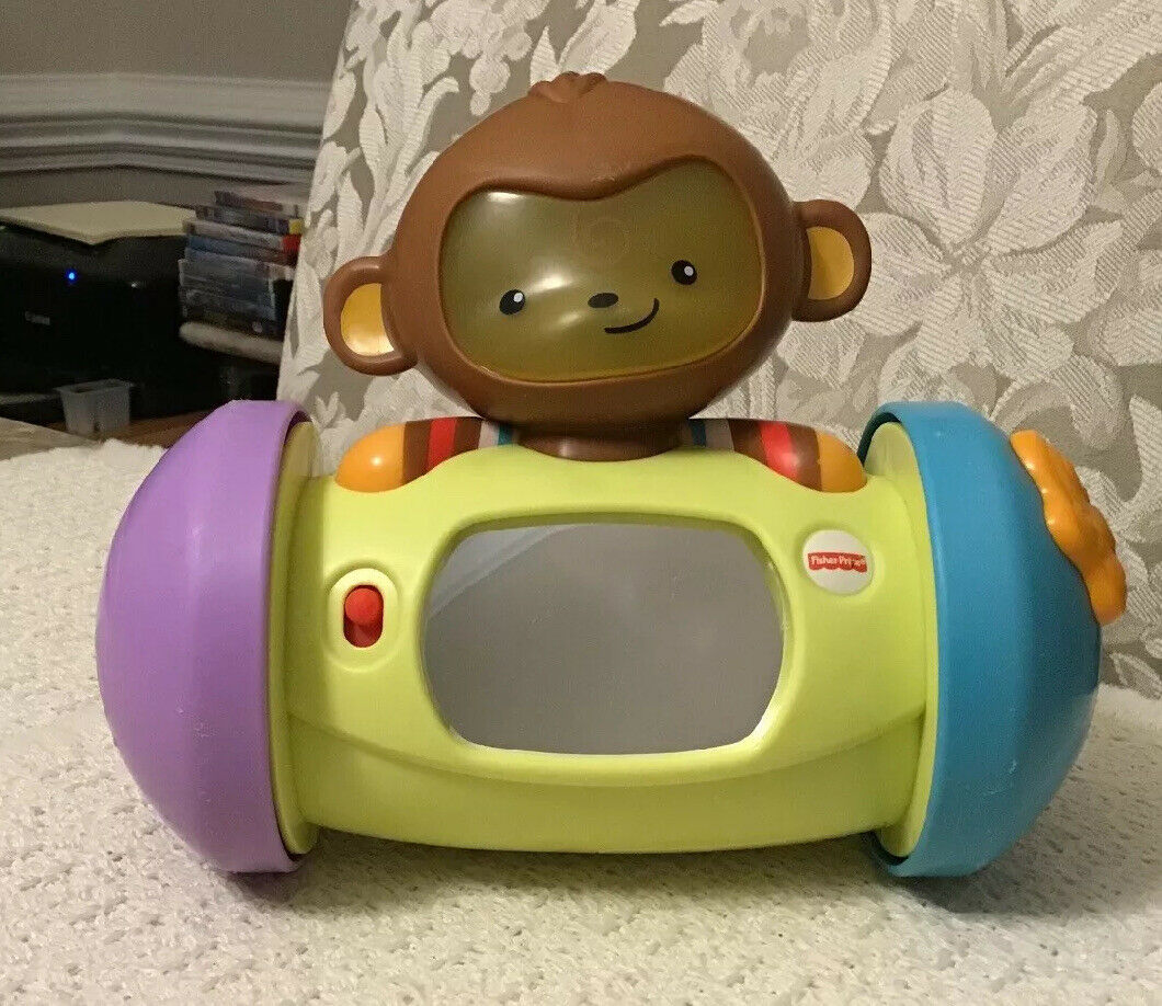 fisher price monkey stuffed animal