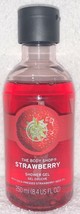 The Body Shop Strawberry Shower Gel Cold-Pressed Seed Oil 8.4 oz/250mL New Rare - $24.74
