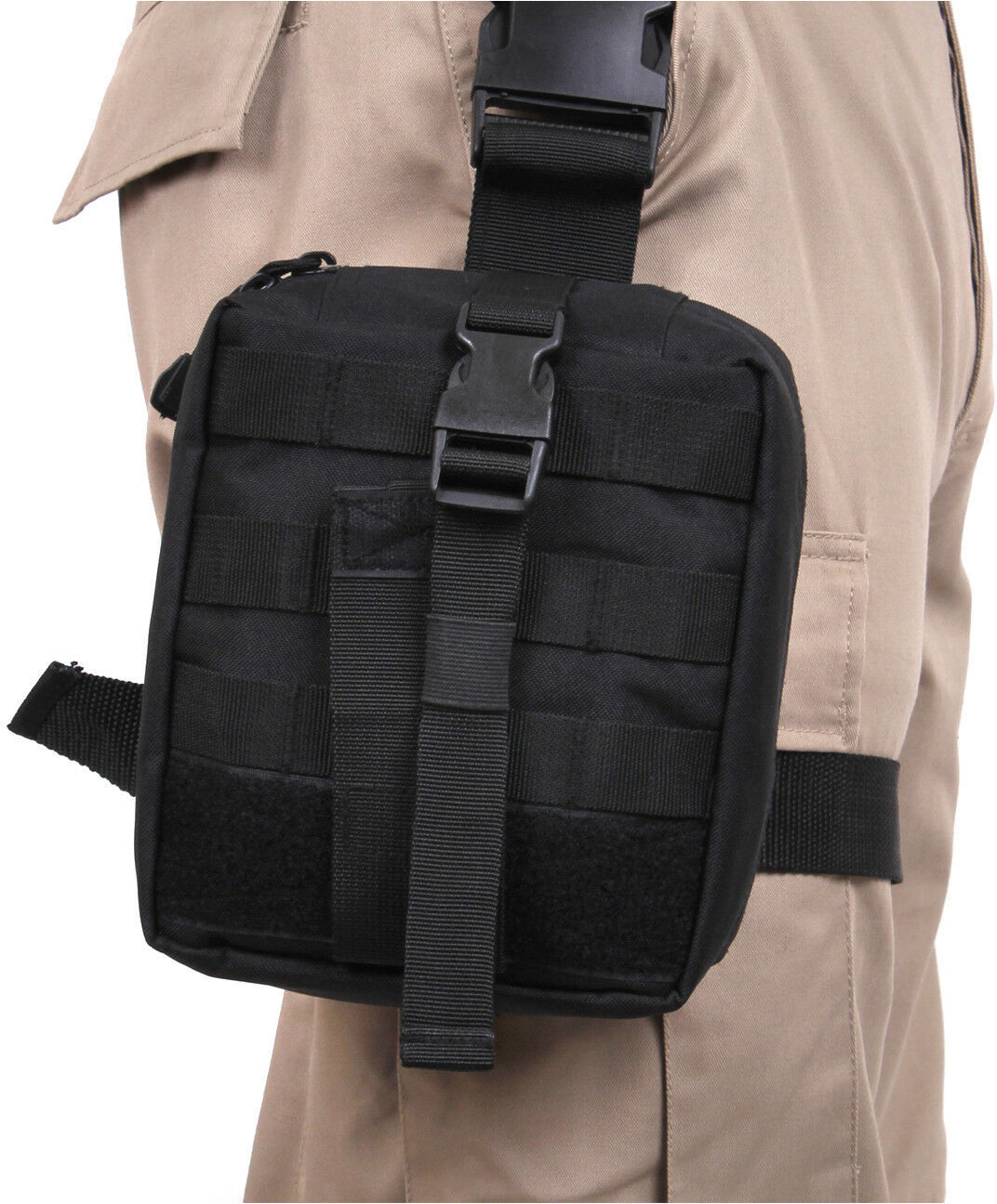 Tactical EMT Drop Leg Pouch MOLLE Belt Attachment EMS Medical Supply