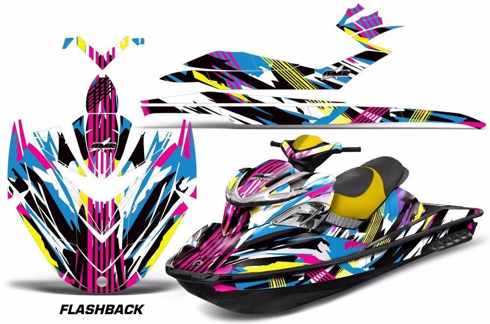 Jet Ski Graphics Kit Decal Sticker Wrap For Sea-Doo RXP 215 2004-2011 ...