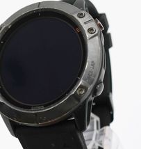 Garmin Fenix 6X Pro Solar Titanium Multisport GPS Smartwatch - Black/Gray ISSUE image 5