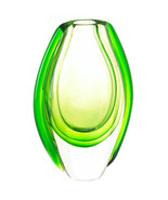 Accent Plus Light Green Art Glass Vase - $53.39