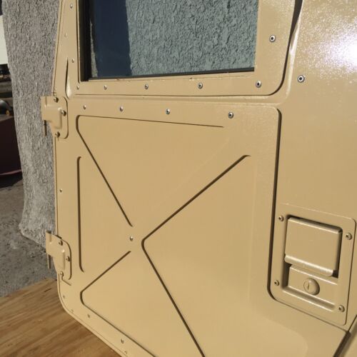 HUMVEE HARD XDOOR SKINS M998 HMMWV SET OF 4 TAN MILITARY