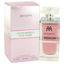Victor Manuelle Miami Perfume by Victor Manuelle, 3.4 oz EDP Spray Women  517623 - $34.63