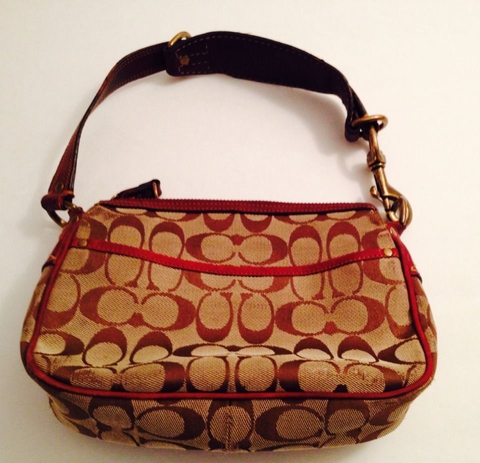 Vintage Coach Handbag Brown Tan Leather and 50 similar items