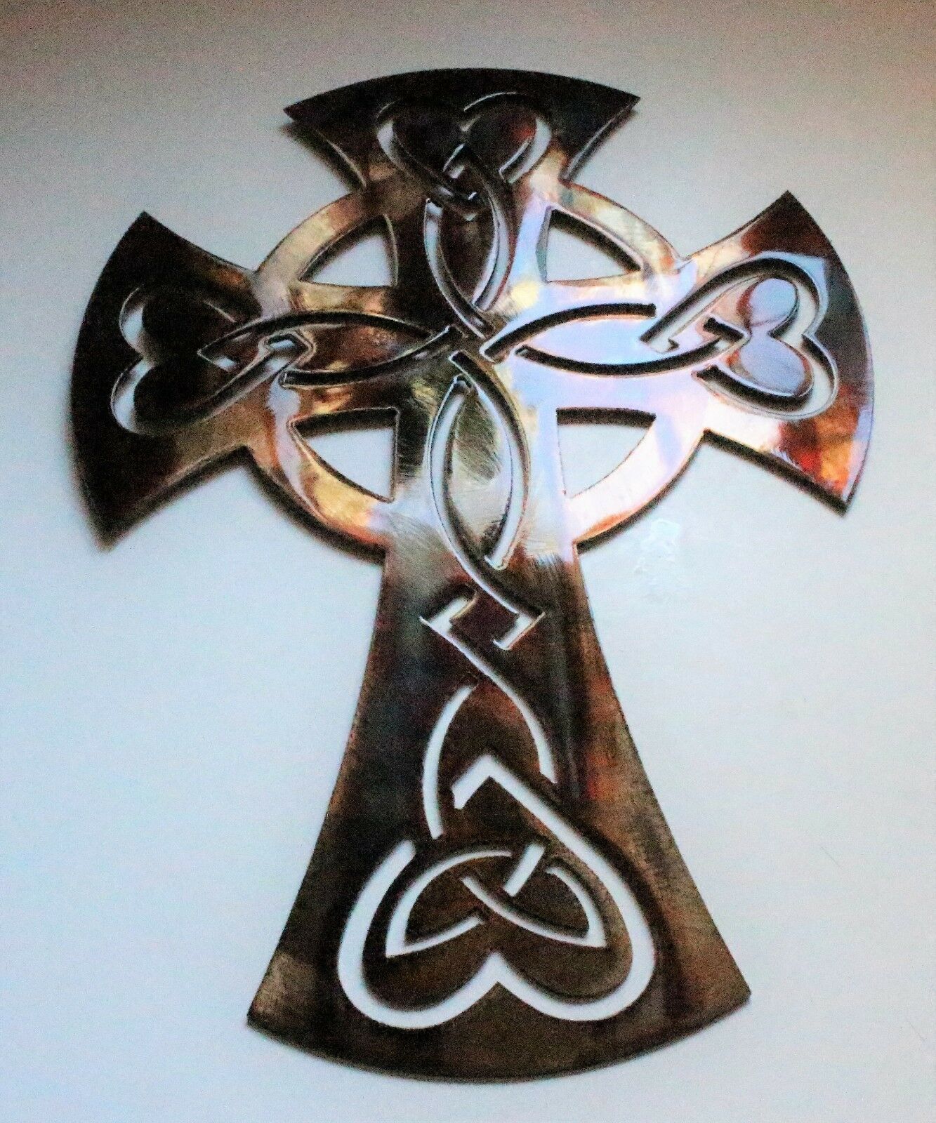 Celtic Ornamental Cross Metal Wall Art Decor and similar items
