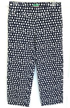 NEW LILLY PULITZER Sz 2 Navy Palm Beach Fit Citrus Women&#39;s Cropped Capri... - $33.65