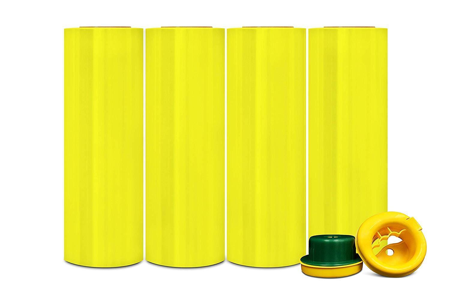 Yellow PreStretch Wrap 16" x 2000' x 8.5 Mic. Shrink Film 224 Rolls