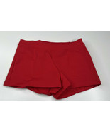 capezio NWT women’s small Boy Cut Low Rise red stretch dance shorts R2 - $11.78