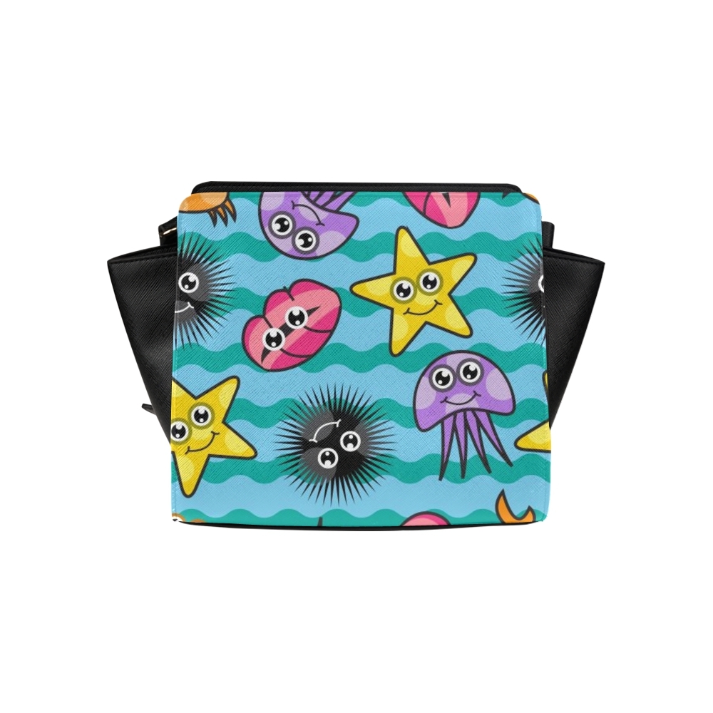 Sea Urchin Particular Shape Satchel Bag Crossbody Bags Travel Tote Bags