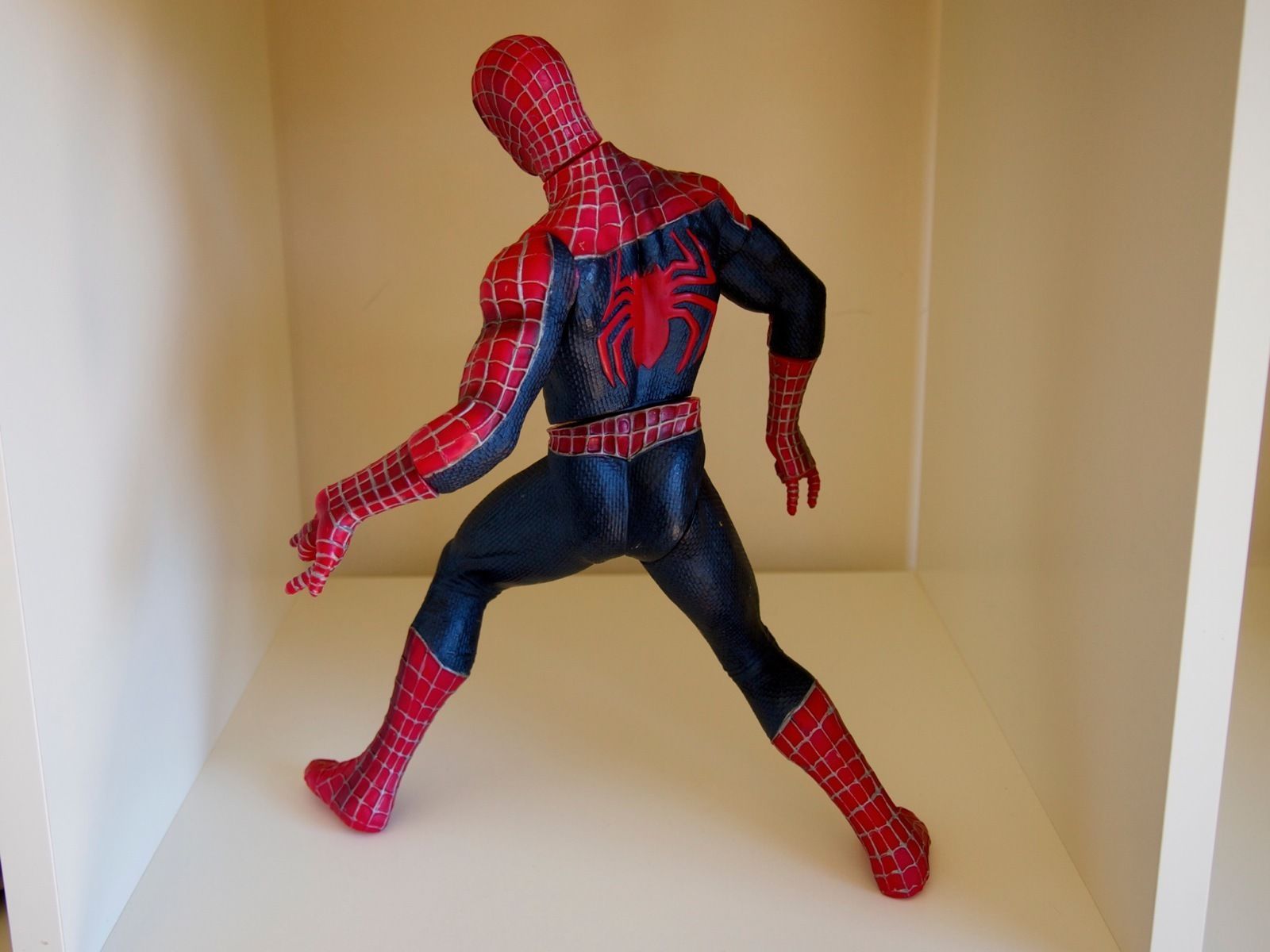 Spider-man The Movie Action Figure 12" 2002 Marvel Poseable Action